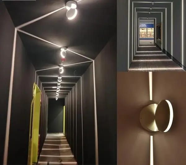 Ultra Modern Wall / Ceiling Mounted Lamp