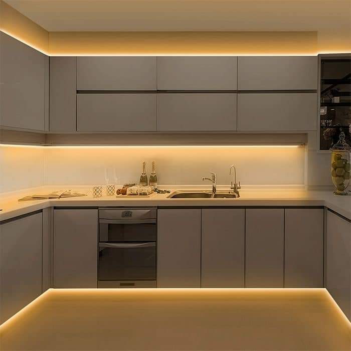 Linear Profile Light 17mm  ( Rs 3750.00 /Length 10 Feet Complete with LED Strip )