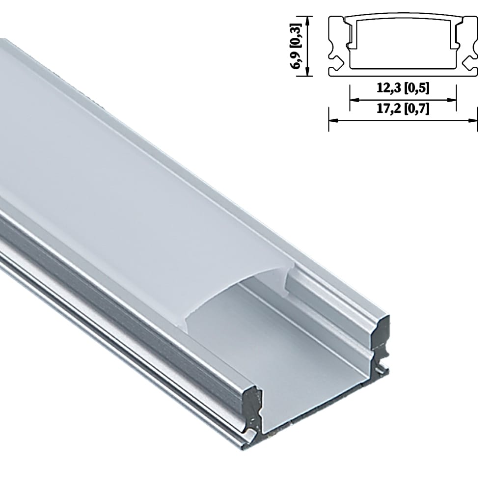 Linear Profile Light 17mm  ( Rs 3750.00 /Length 10 Feet Complete with LED Strip )