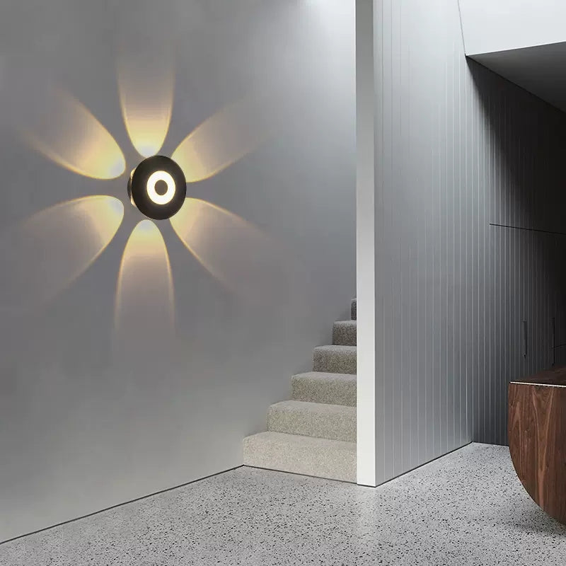 Artistic Modern Outdoor /Indoor Wall Scone IP 65 ( 6 Directional )