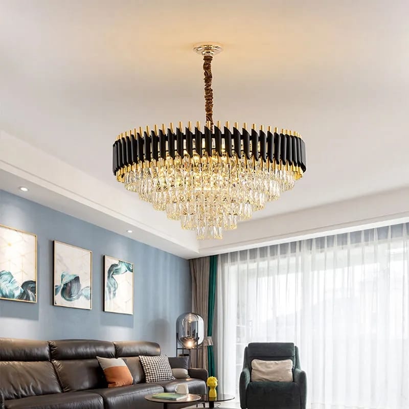 Modern Designer Luxury Gold Crystal Chandelier ( Dia 800mm )