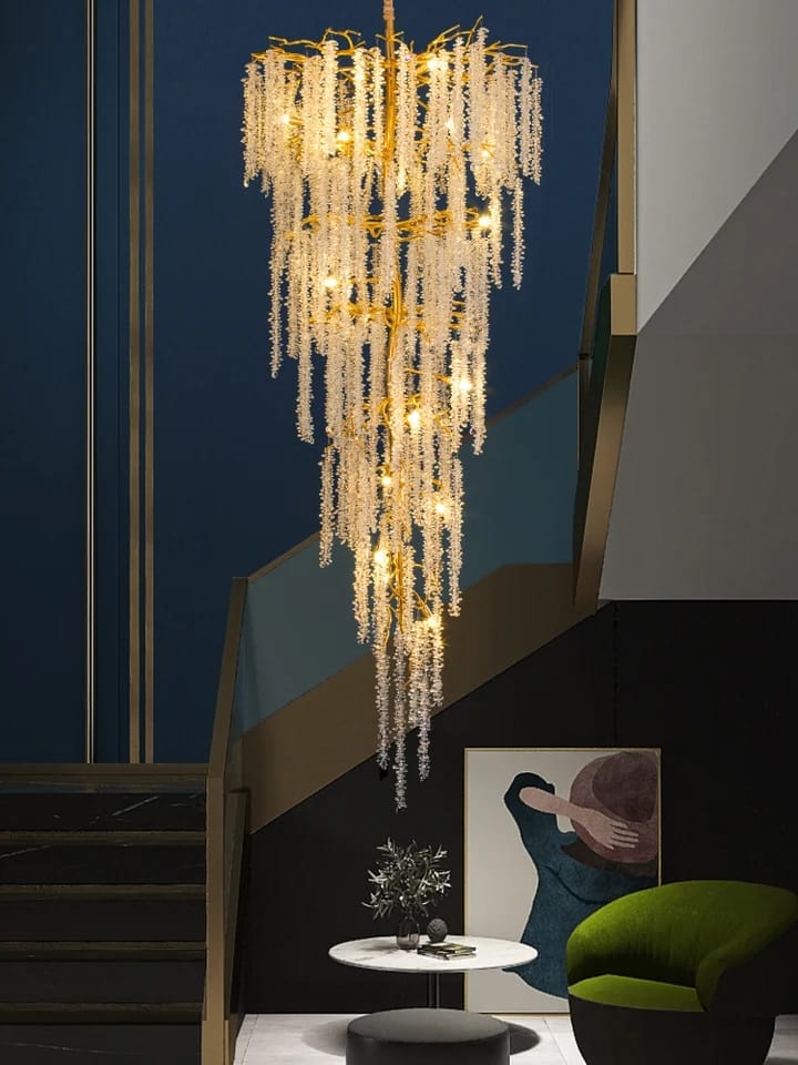 Artistic Designer Luxury Tree Branches Crystal Chandelier