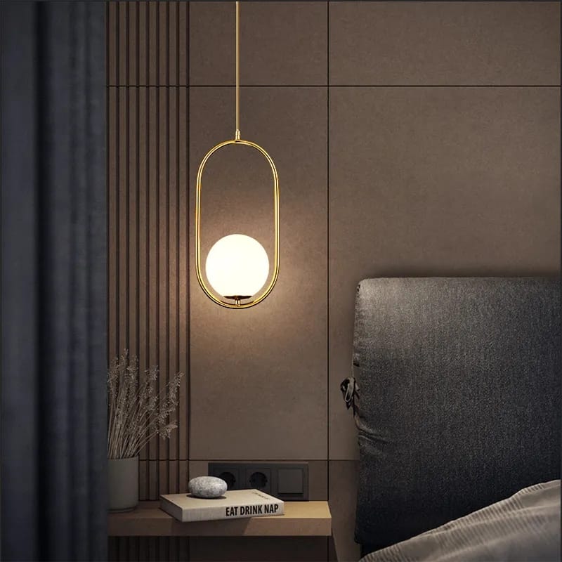 Modern Nordic Glass Ball Hanging Lights