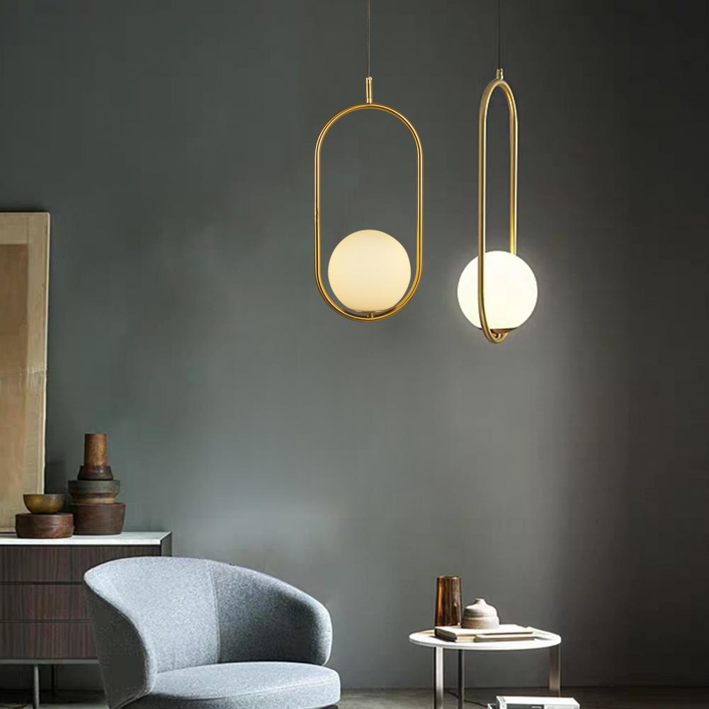 Modern Nordic Glass Ball Hanging Lights