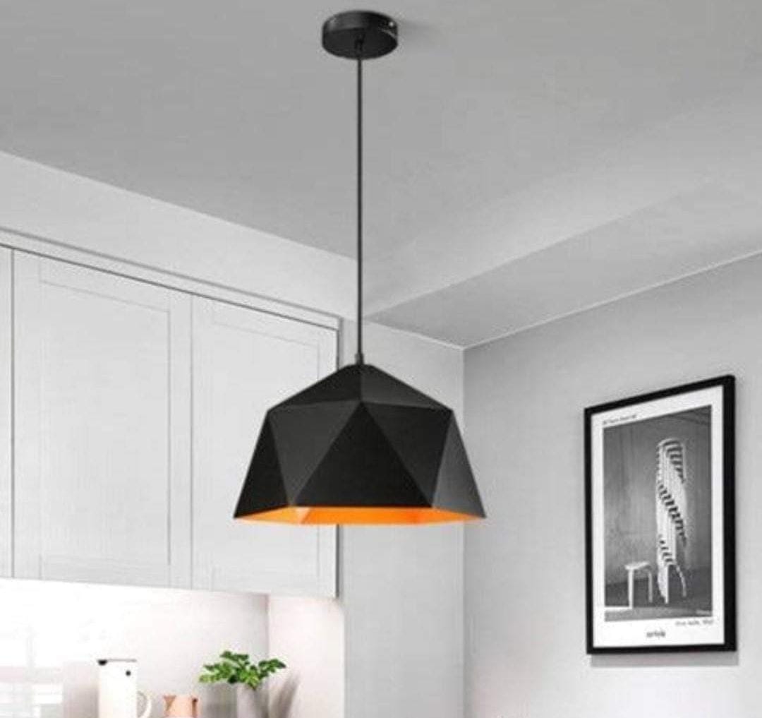 American Style Vintage Artistic Geometric Pendant Light   ( Single Pendant )