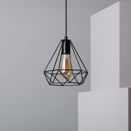 Retro Loft Industrial Iron Cage Pendant Light