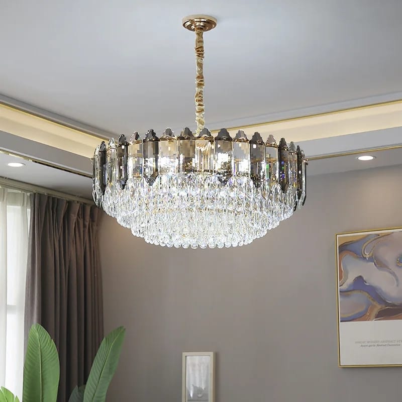 Post Modern Designer Luxury Crystal Chandelier 800mm Diameter ( Made In China )