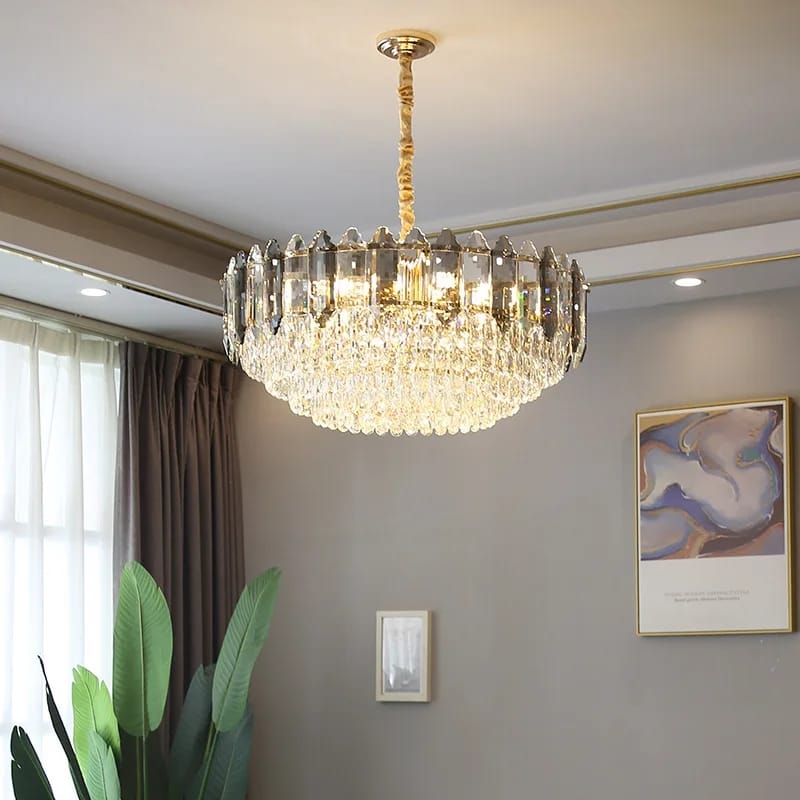 Post Modern Designer Luxury Crystal Chandelier 800mm Diameter ( Made In China )