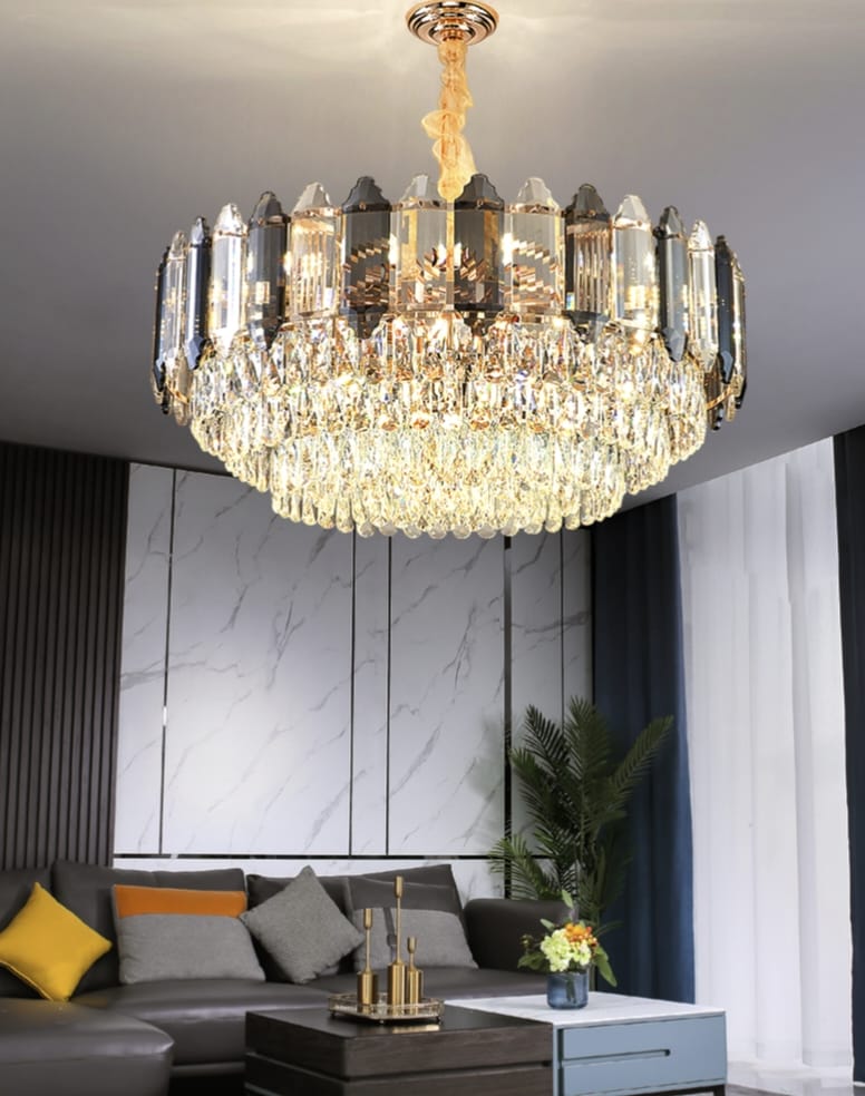 Post Modern Designer Luxury Crystal Chandelier 800mm Diameter ( Made In China )