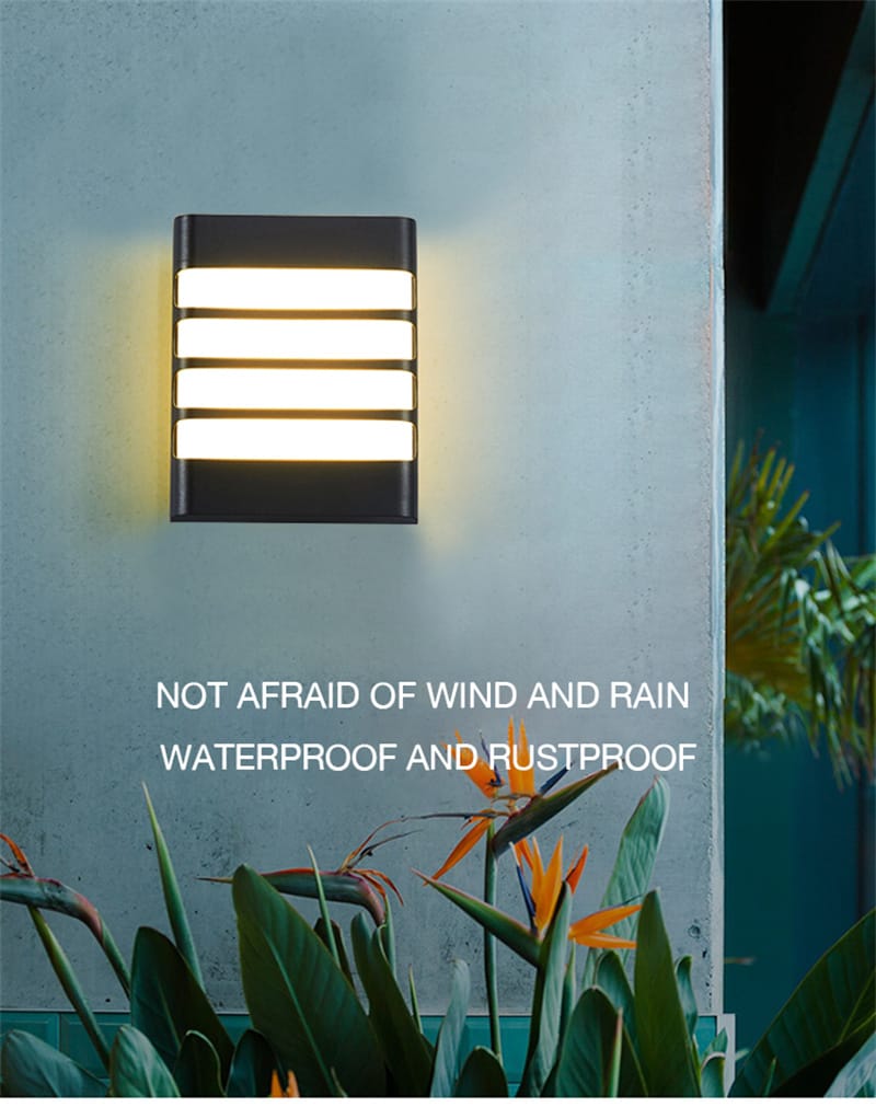 Nordic Stylish Outdoor Waterproof Wall Light IP65