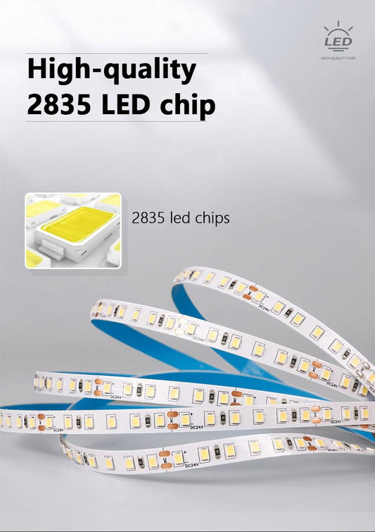 SMD Strip Lights 2835   >> 24 Voltjk Rs 3500.00 ( 10 Meter /Role )