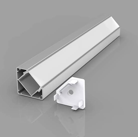 Linear Corner Profile Light ( Rs 4500/ Length Complete With LED Strip )