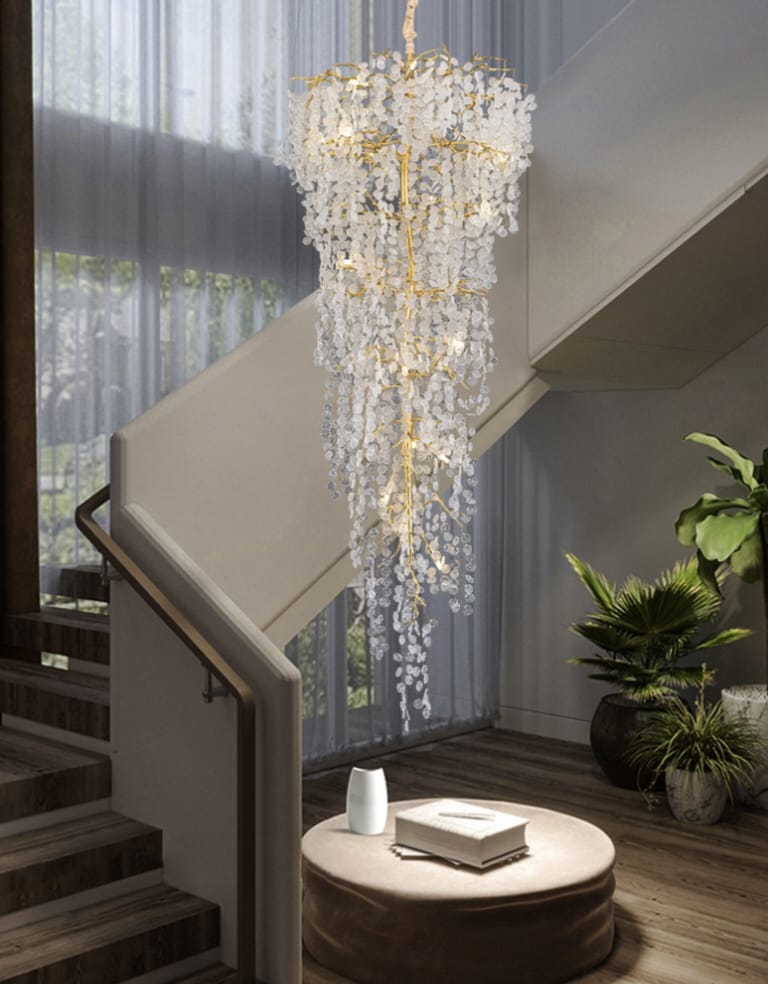 Artistic Designer Luxury Tree Branches Crystal Chandelier